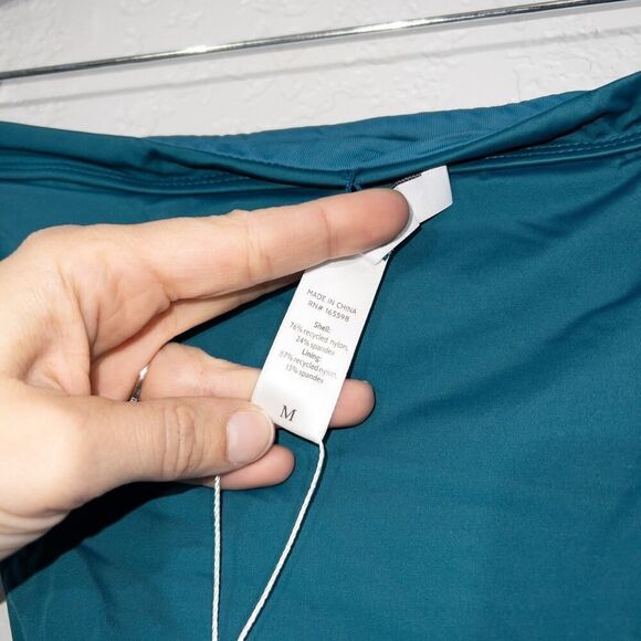 NWT Andie Azure Blue Caicos Swimsuit Bottom Size Medium - Picture 5 of 7